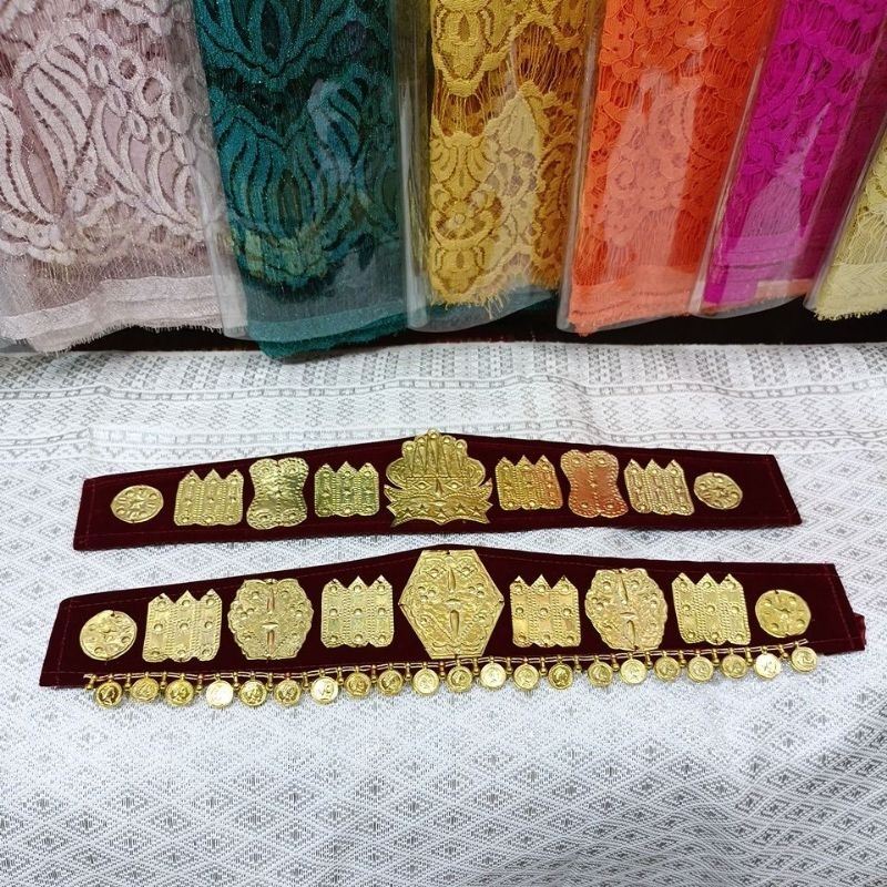 SORTALI PENGANTIN PREMIUM Maron +Sortali Pengantin Bagus