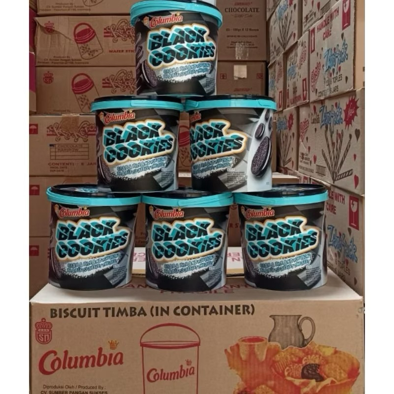 

Columbia Biscuits Timba Black Cookies 350gr