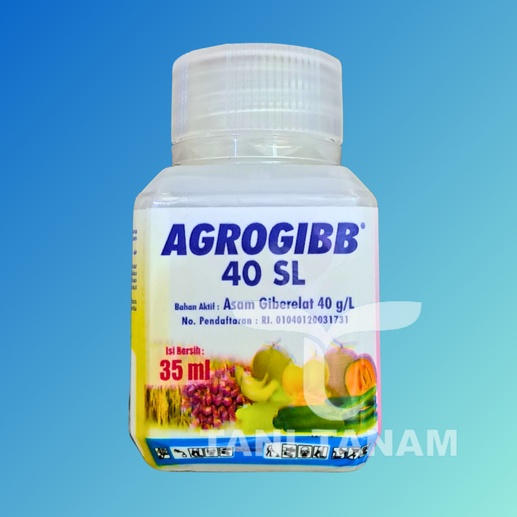 AGROGIBB 40 SL 35 ML PUPUK ZPT ZAT PENGATUR TUMBUH TANAMAN