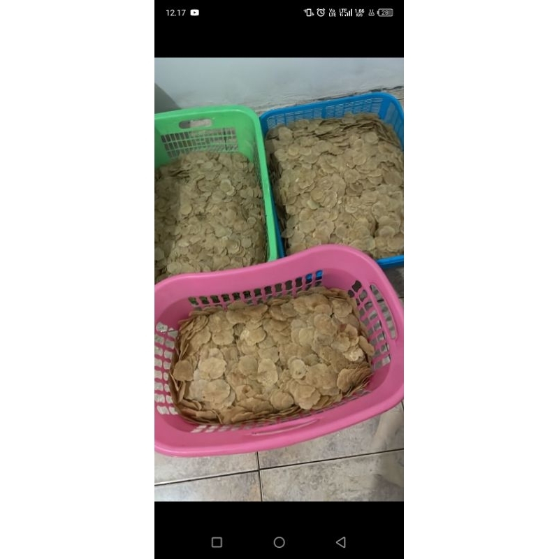 

kripik emping asli harga 1 kg