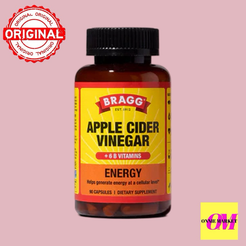 

BRAGG APPLE CIDER VINEGAR ENERGY 90 capsules