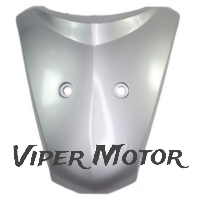 panel tameng dasi depan Honda Supra x 125 lama new batman Silver