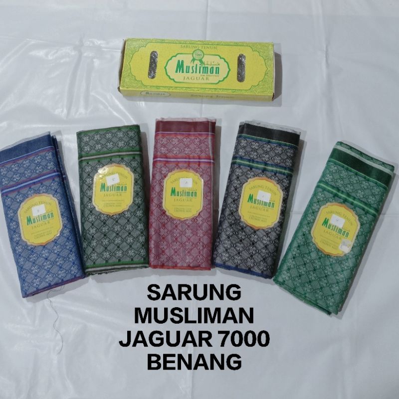 SARUNG MUSLIMAN JAGUAR 7000 BENANG