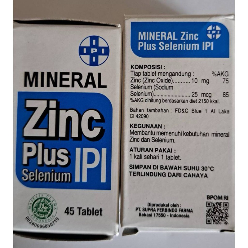 Zinc Plus Selenium IPI 45 Tablet