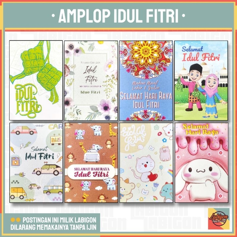 

Amplop Lebaran Hari Raya Idul Fitri 2025 Isi 10 Pcs Banyak Motif