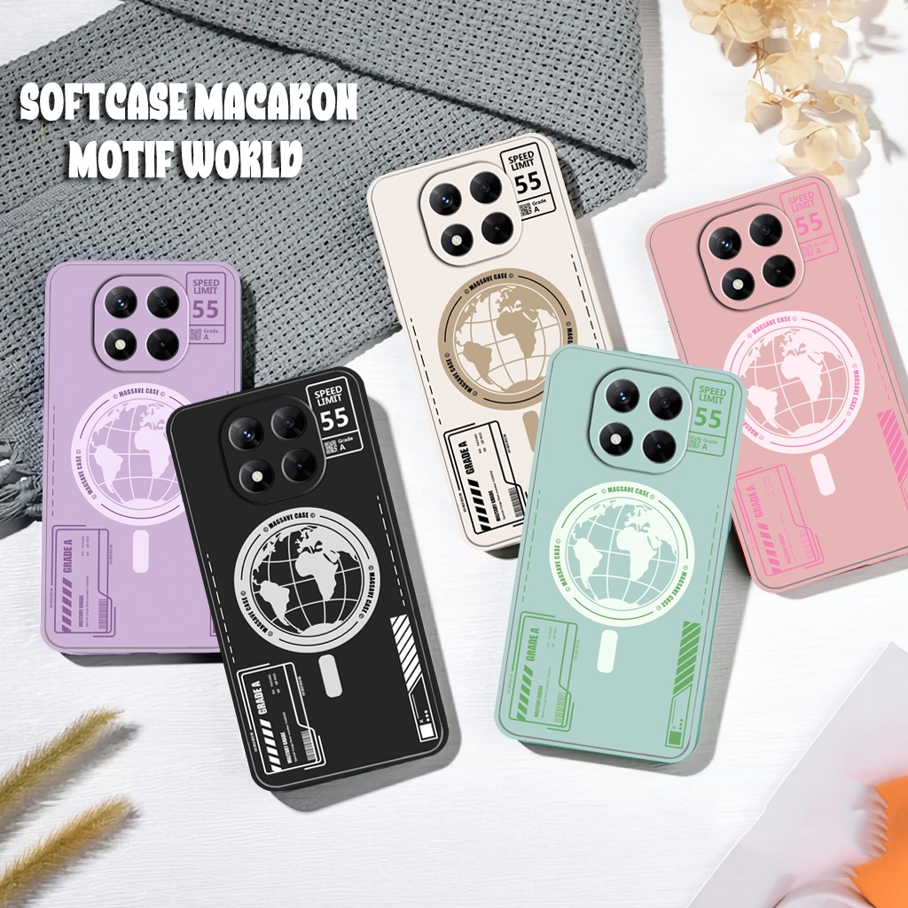 Softcase Macaron All Type Hp Casing Handphone Lembut Case Pelindung Hp Camera Protect