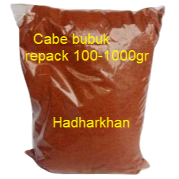 

cabe bubuk murni 1 kg repack