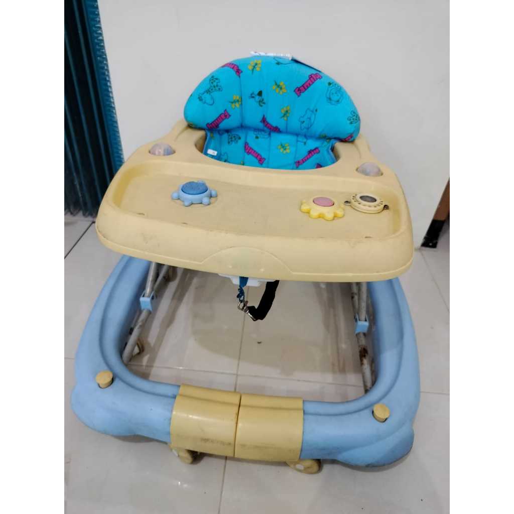 Baby Walker Family Kereta Dorong Bayi Kereta Belajar Berjalan Bayi - Prelove
