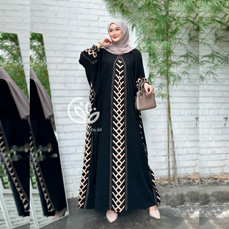Kaftan Modern Soleha Kaftan Dress Kaftan Rayon Premium Jumbo Maksi
