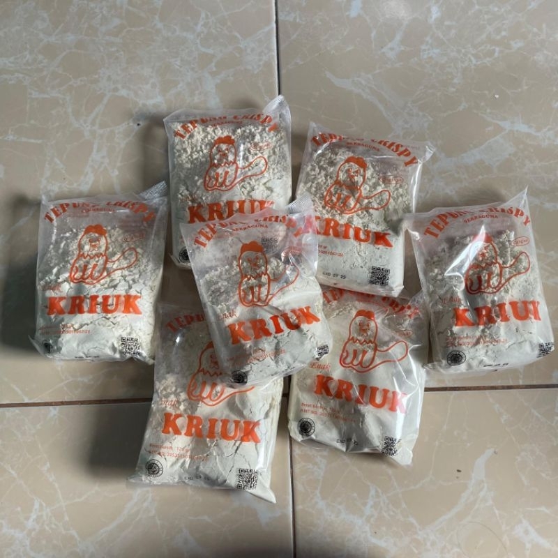 

TEPUNG KRIUK SERBAGUNA MURAH BPOM