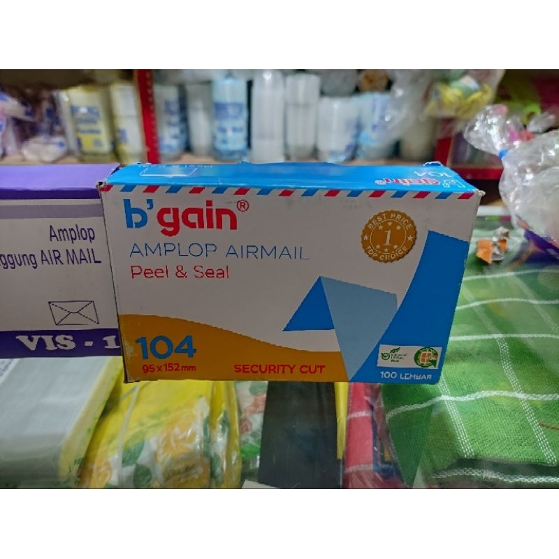 

AMPLOP B'GAIN AIRMAIL