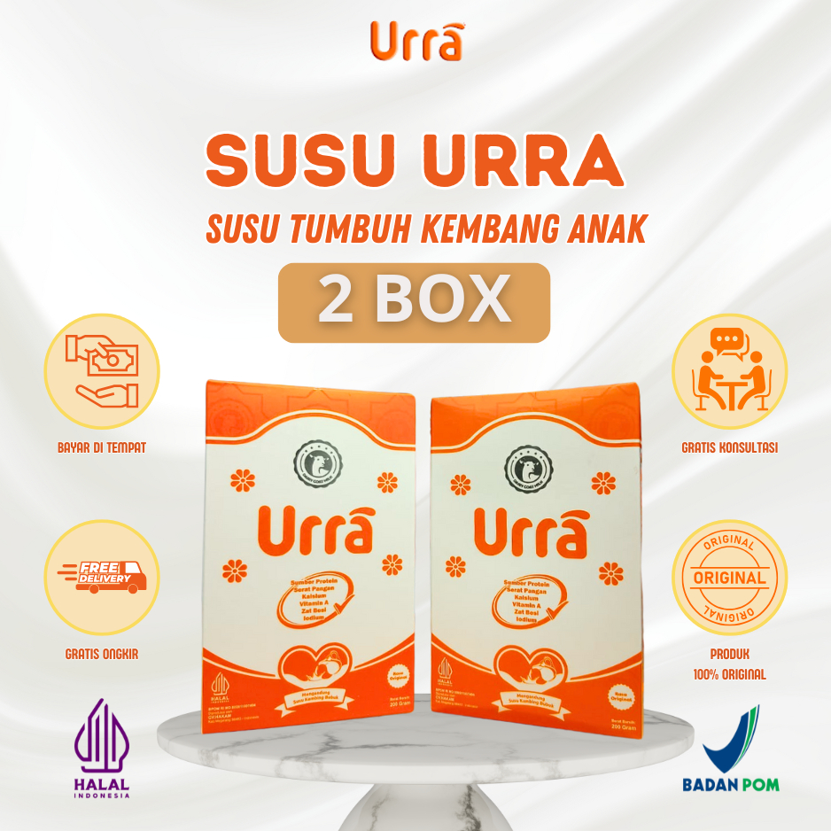 

Susu Urra - Susu Tumbuh Kembang Anak 2 Box