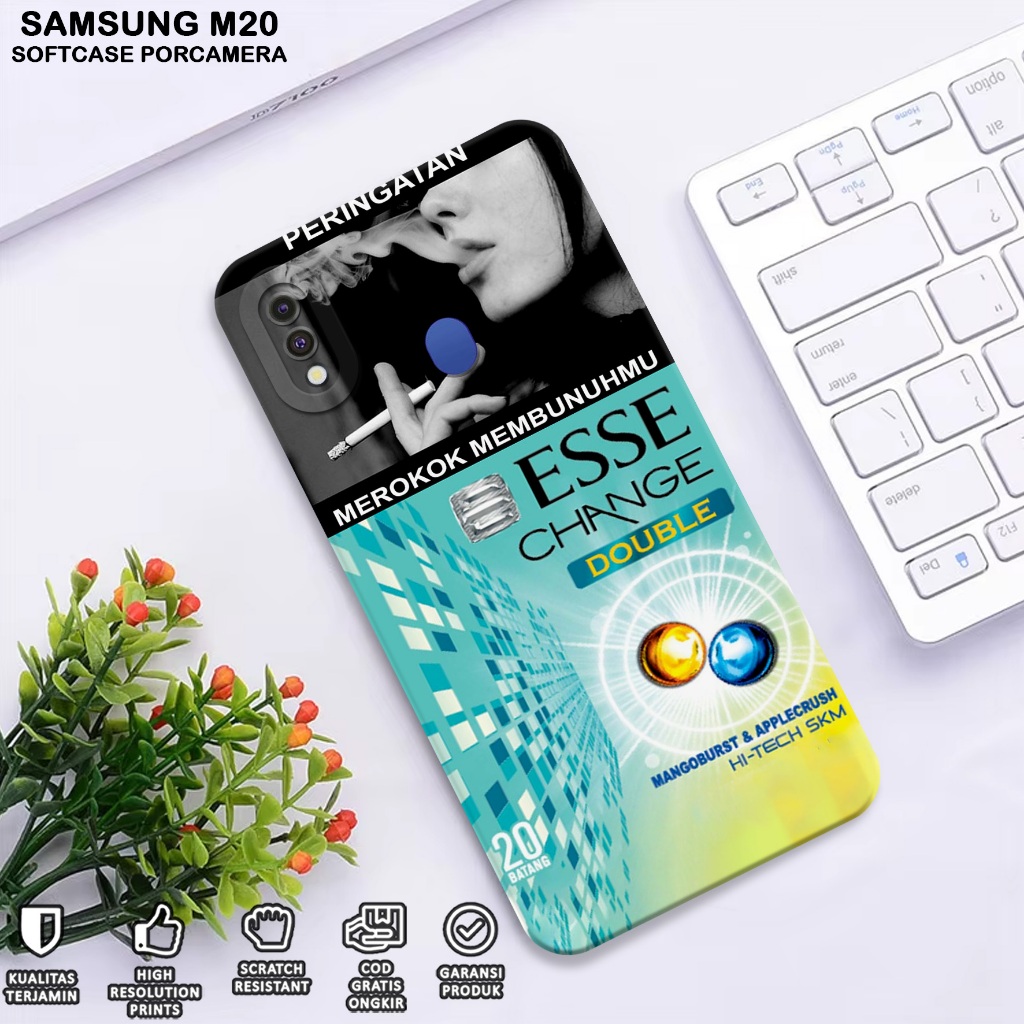 Case Hp Samsung M20 - Casing Hp Samsung M20 - Softcase Samsung M20 MOTIF ROKK - Case Samsung M20 - C