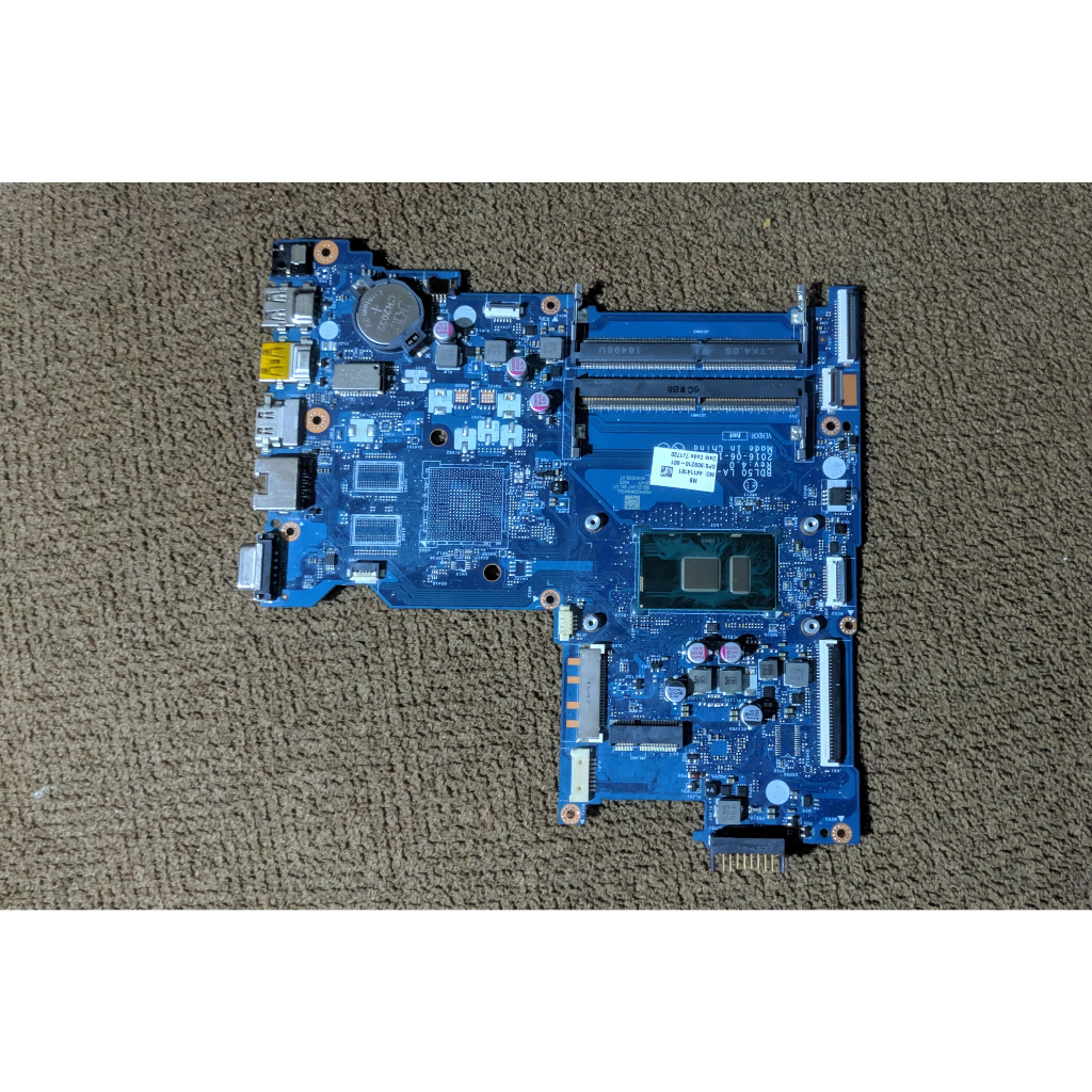 Board Mainboard Laptop HP TPN - 125 / 126 HP 250 G5 CoreI3 Gen 6