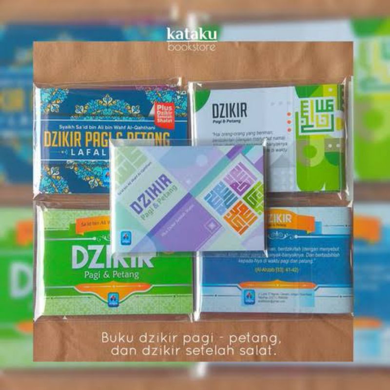 souvenir dzikir pagi petang cocok buat pernikahan