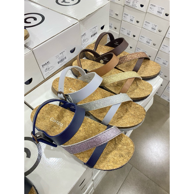 SANDAL WANITA CORTICA SAFRA || RINGAN DAN NYAMAN