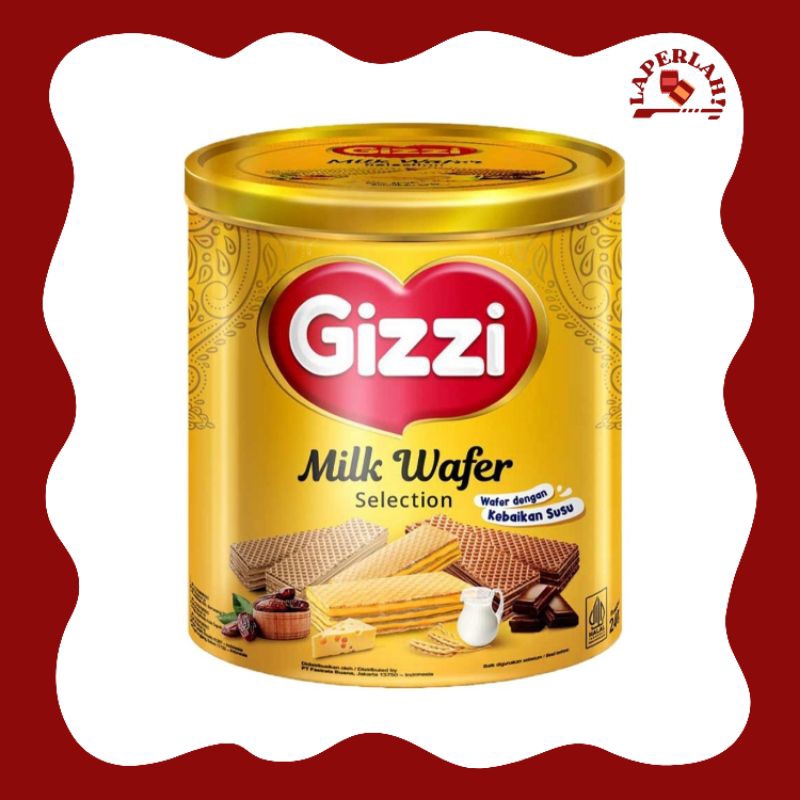 

Gizzi Milk Wafer Selection 240g