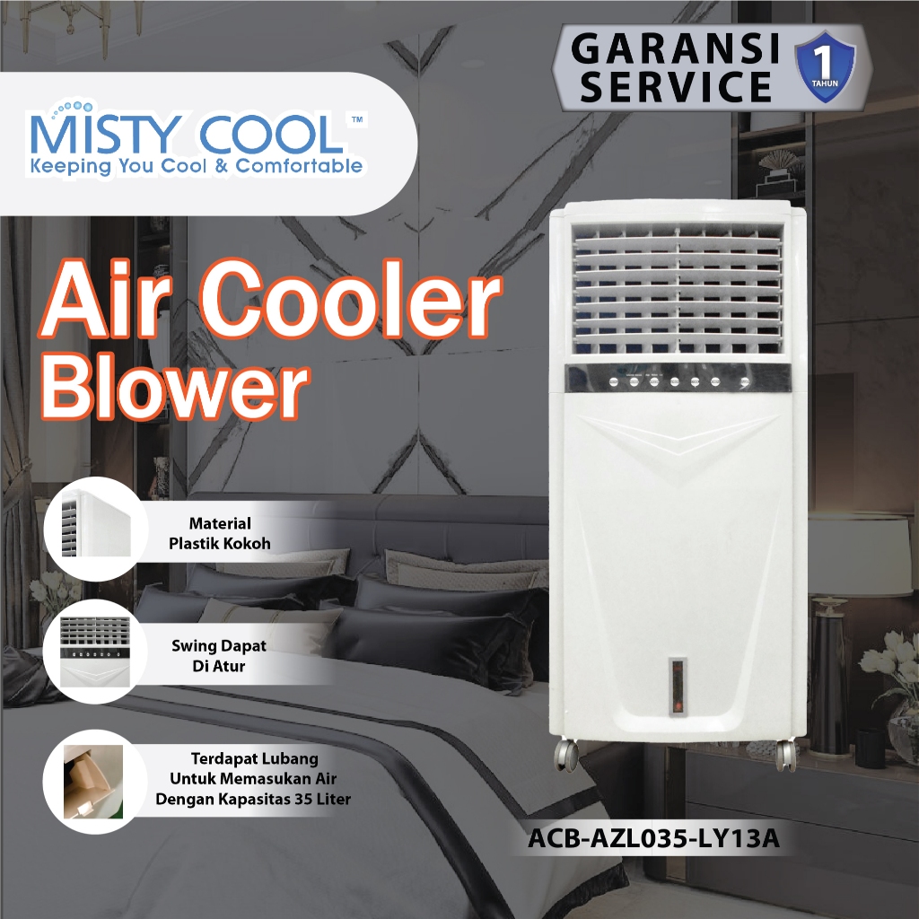 Air Cooler Blower Misty Cool  AZL035-LY Penyejuk Ruangan Rumah Sejuk