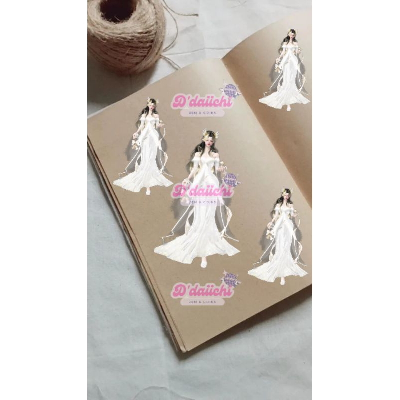 

((ZEMVIAGIFT (ZVG) )) ---Stiker Bunga cantik