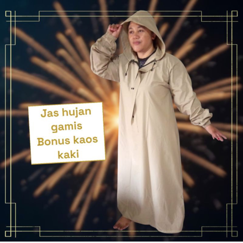 JAS HUJAN GAMIS BY JS