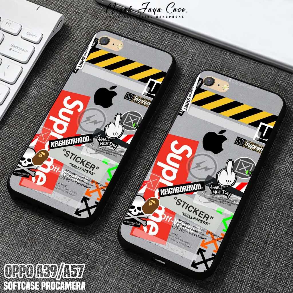 Case OPPO A39 / OPPO A57 Lama - Softcase OPPO A57 / OPPO A39 Motif BA - Casing Hp OPPO A39 - Silikon