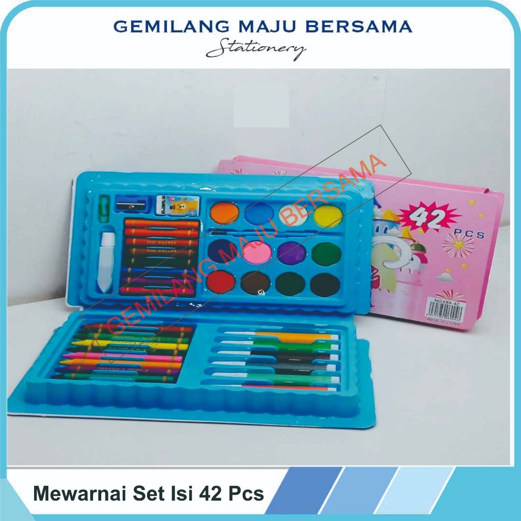 

Pensil Warna Set Spidol Set Mewarnai Isi 42 Pcs (Harga Per Set Isi 42 Pcs)