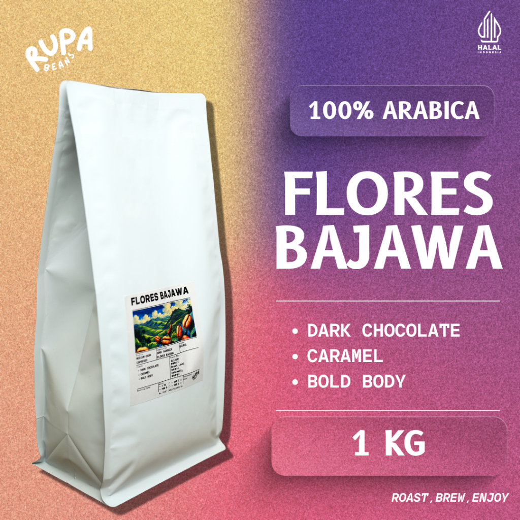 

Biji Kopi 100% Arabica Flores Bajawa by RupaBeans