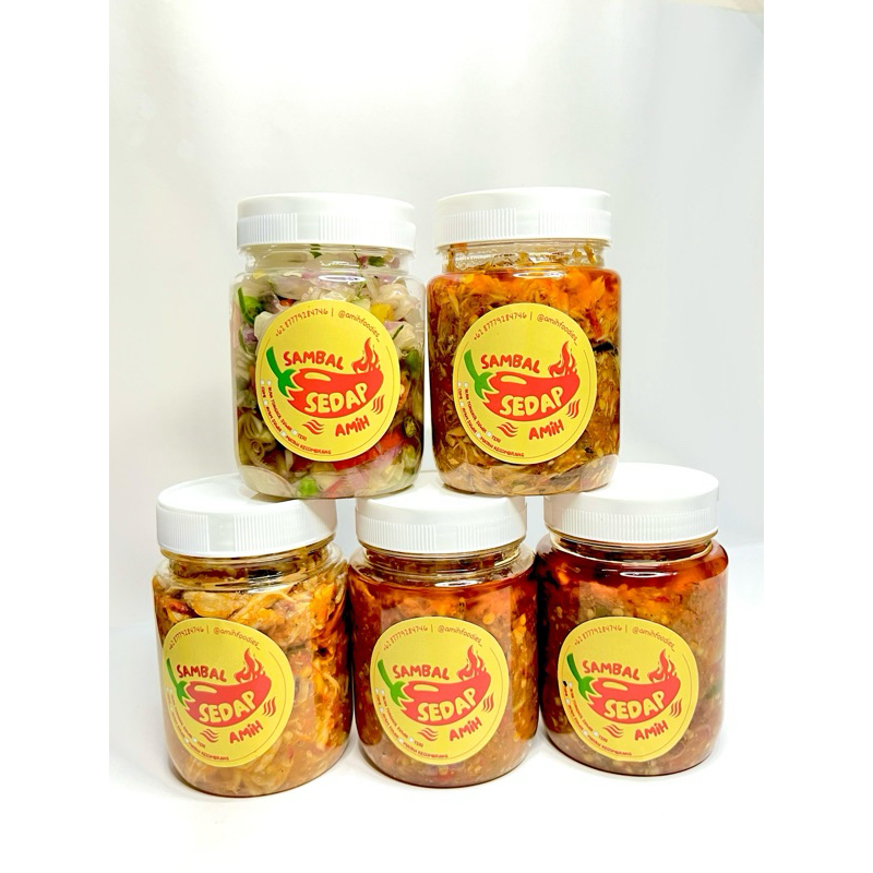 

Sambal cumi/Sambal ayam suwir/Sambal tongkol/sambal Teri/Sambal pete/Sambal kecombrang