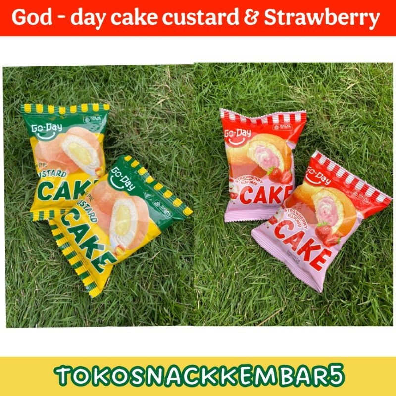 

Go - Day Custard & Strawberry Cake