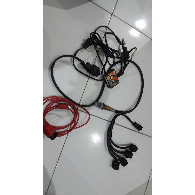af1 set aracer kabel merah & 4-1