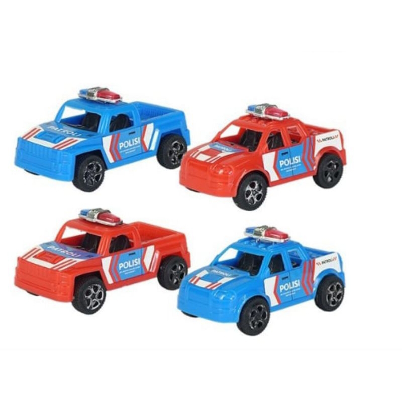 Mainan Truk Polisi Mobil Mobilan Patroli