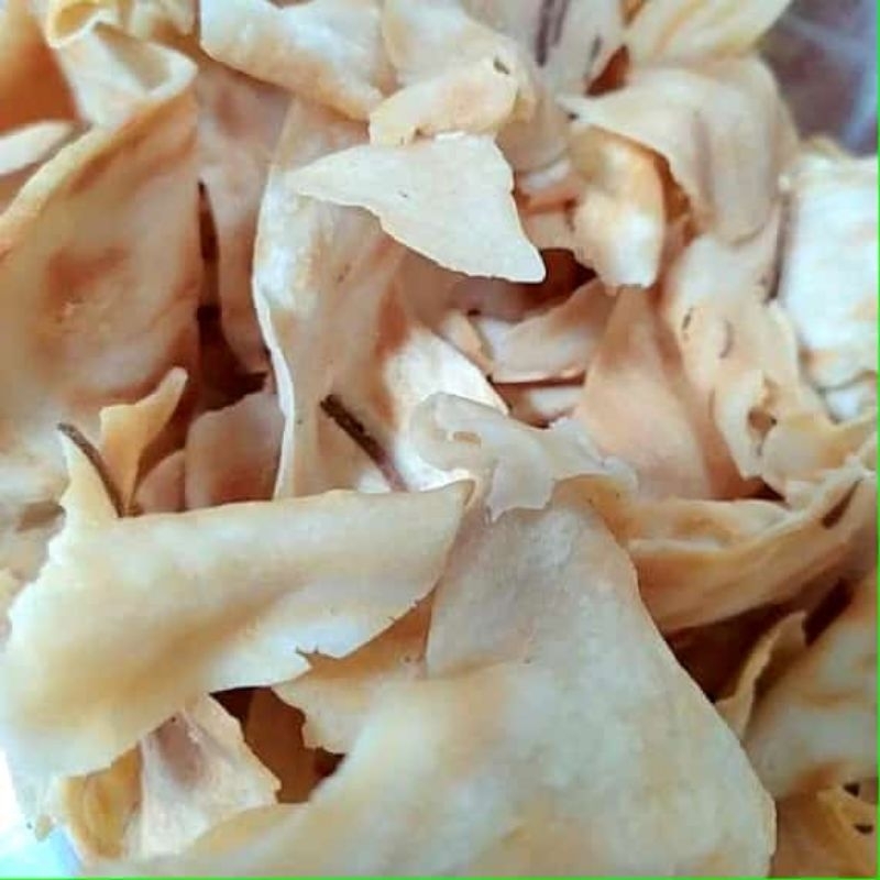

Keripik bawang/atos atos