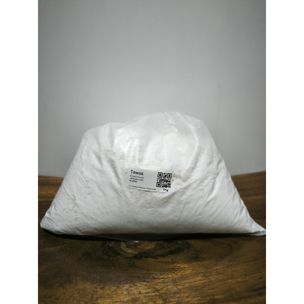Tawas Bubuk / Tawas Powder / Alumunium Sulfat 1 Kg