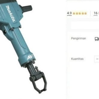 

Mesin Bobok HM 1810 Makita Demolition Hammer HM1810 Jack Hammer