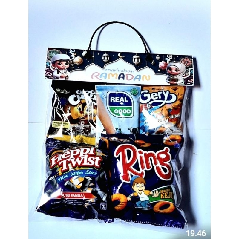 

[Harga perbiji, MINIMAL ORDER 25BIJI ] Plastiksnacklabelramadhan // label snack takjil ramadhan // plastik snack takjil // marhaban yaa ramadhan
