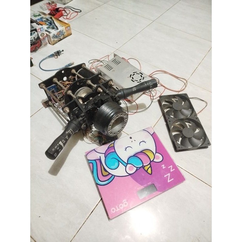 diy steering wheel ffb + emc