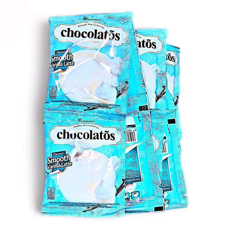 

Chocolatos Drink Smooth Vanilla Latte (1 renceng/10 sachet)