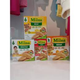 

Milna Biskuit Bayi 6-12 bulan Apel Jeruk 65 gram