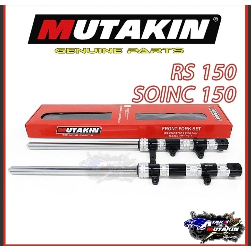 Tabung shock depan cnc honda sonic 150 mutakin.