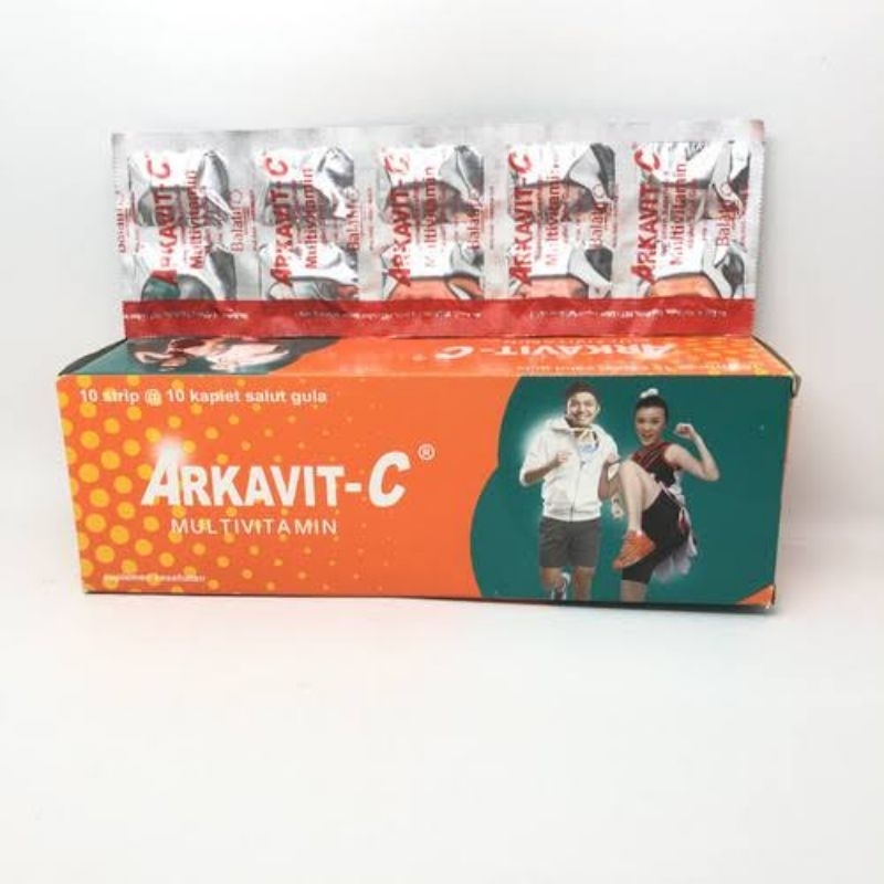 arkavit c multivitamin 500mg harga perbox isi 100 Ed 2027