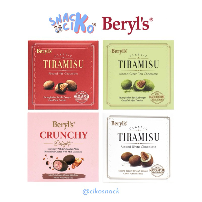 

[READY] Beryl’s Classic Tiramisu Almond Chocolate 65gr