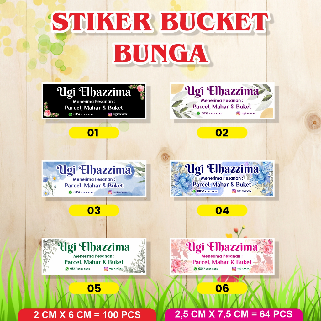 

STIKER BUKET BUNGA