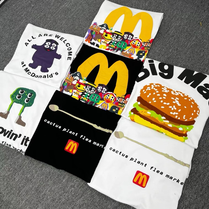 Cactus Jack x McDonald's CPFM Tshirt Streetwear