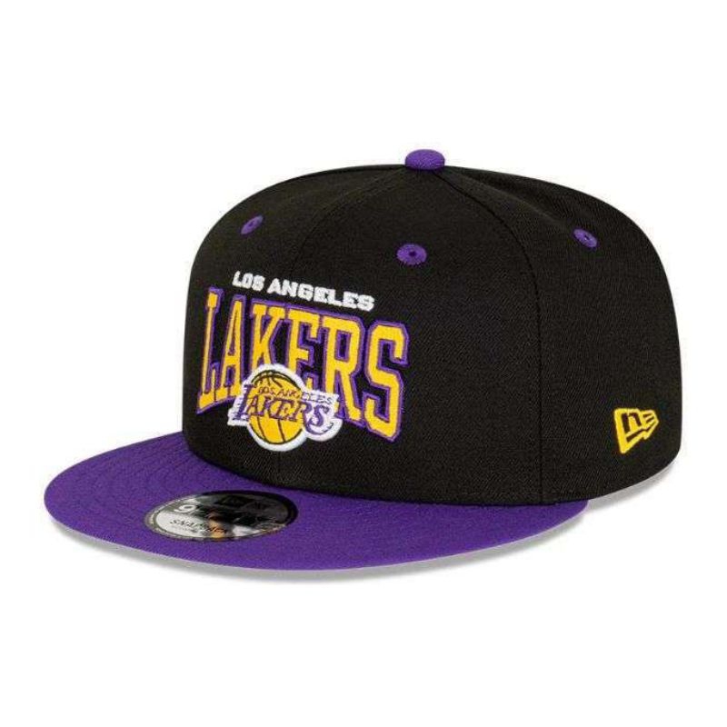 Topi New Era Cap Los Angeles Lakers 2 Tone Pro Arch 9Fifty Snapback Original