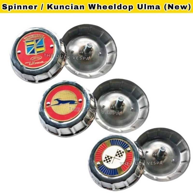 Spinner Kuncian Kitiran Stenlis Wheeldop Dop Ulma Vespa