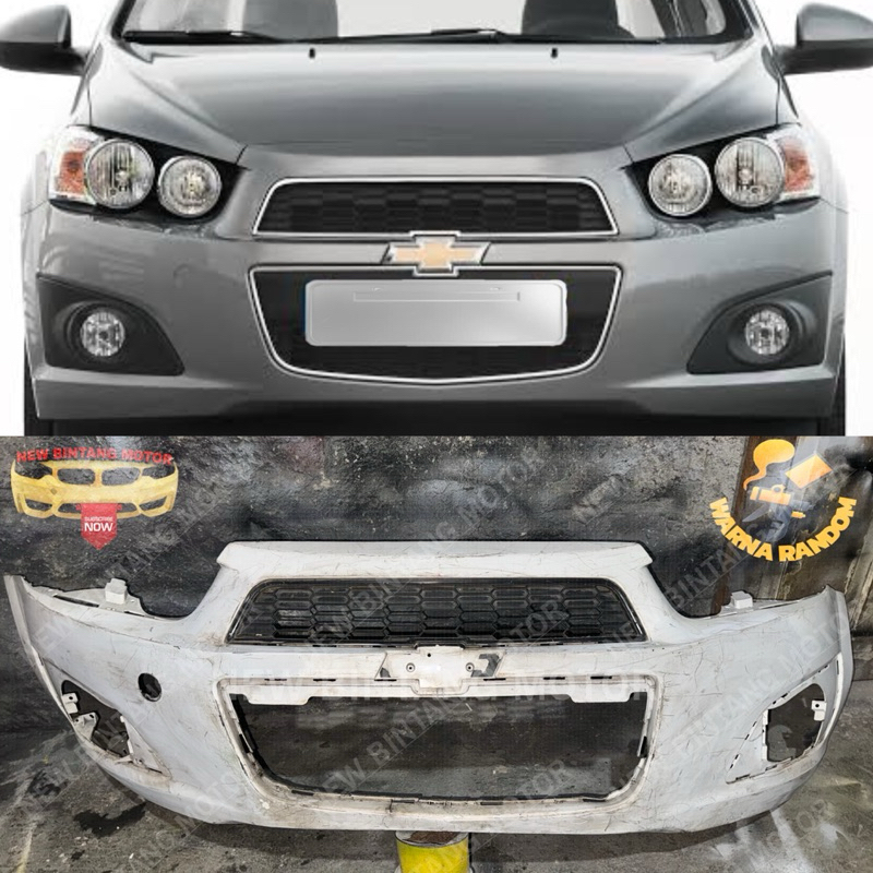 Bumper depan chevrolet aveo 2015 2018 original