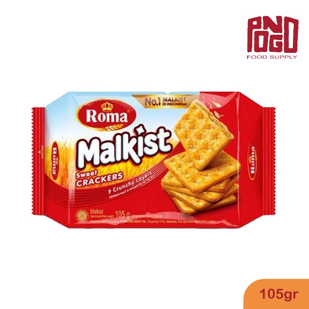 

Biskuit Roma Malkist Crackers 105gr