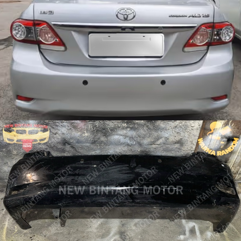 Bumper belakang toyota corolla altis 2012 2013 original