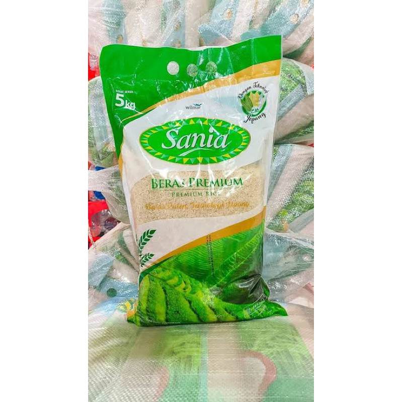 

Beras Premium Sania 5kg isi 5