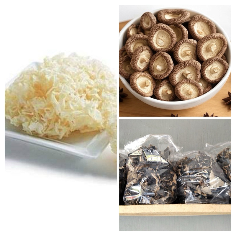 

Jamur shiitake Hioko Kering | Jamur Putih Salju Bokji | Jamur Kuping Kering 100 Gram